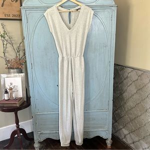 Lulus Cream Comfy Lounge Jumpsuit